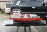 custom made model of ULSTEIN PX121H Platform Supply Vessel (83.4m)